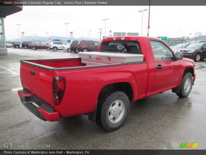 Victory Red / Medium Pewter 2006 Chevrolet Colorado Regular Cab