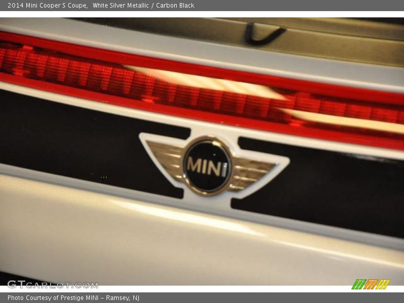 White Silver Metallic / Carbon Black 2014 Mini Cooper S Coupe