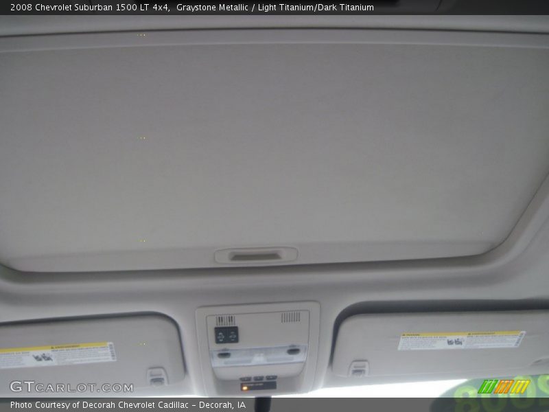 Graystone Metallic / Light Titanium/Dark Titanium 2008 Chevrolet Suburban 1500 LT 4x4