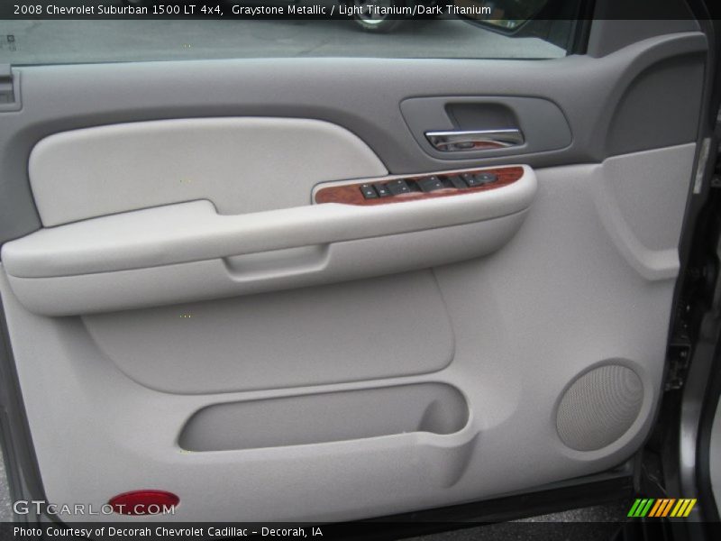 Graystone Metallic / Light Titanium/Dark Titanium 2008 Chevrolet Suburban 1500 LT 4x4