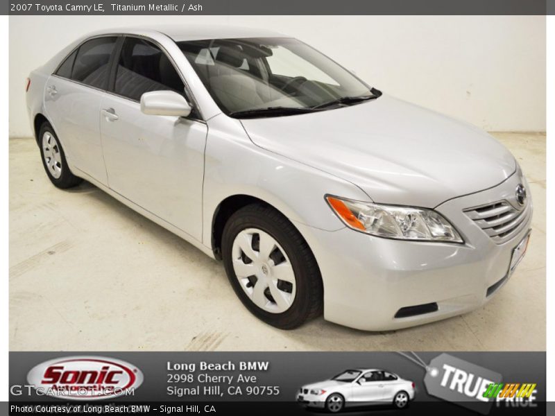 Titanium Metallic / Ash 2007 Toyota Camry LE