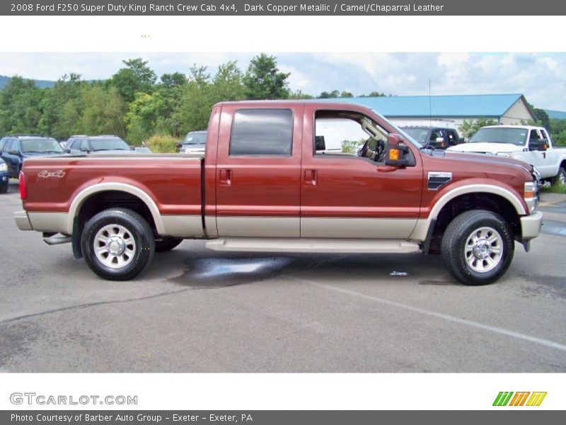  2008 F250 Super Duty King Ranch Crew Cab 4x4 Dark Copper Metallic