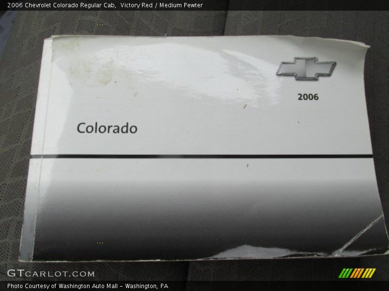 Victory Red / Medium Pewter 2006 Chevrolet Colorado Regular Cab