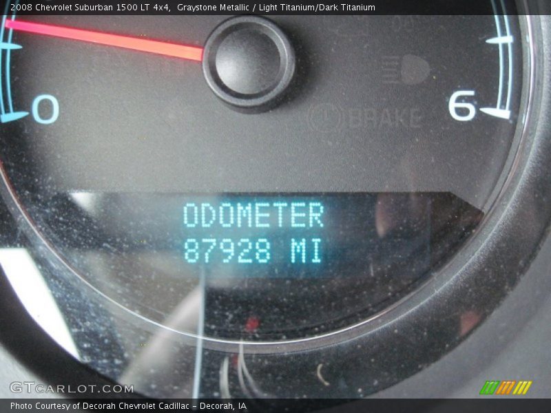 Graystone Metallic / Light Titanium/Dark Titanium 2008 Chevrolet Suburban 1500 LT 4x4