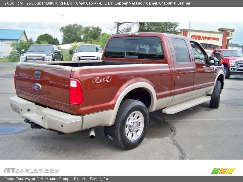  2008 F250 Super Duty King Ranch Crew Cab 4x4 Dark Copper Metallic