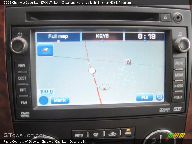 Graystone Metallic / Light Titanium/Dark Titanium 2008 Chevrolet Suburban 1500 LT 4x4