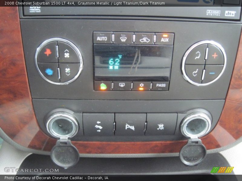 Graystone Metallic / Light Titanium/Dark Titanium 2008 Chevrolet Suburban 1500 LT 4x4