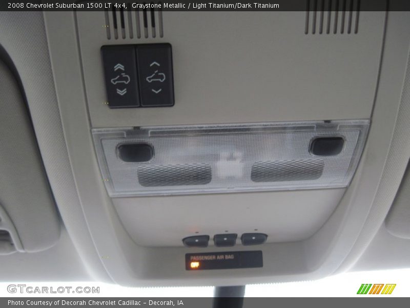 Graystone Metallic / Light Titanium/Dark Titanium 2008 Chevrolet Suburban 1500 LT 4x4