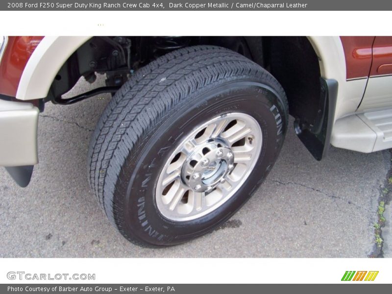  2008 F250 Super Duty King Ranch Crew Cab 4x4 Wheel
