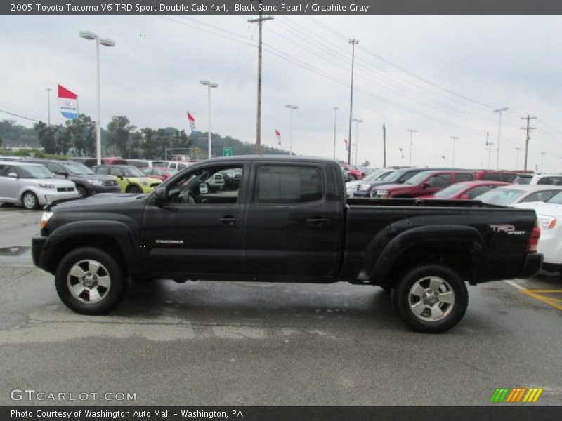  2005 Tacoma V6 TRD Sport Double Cab 4x4 Black Sand Pearl