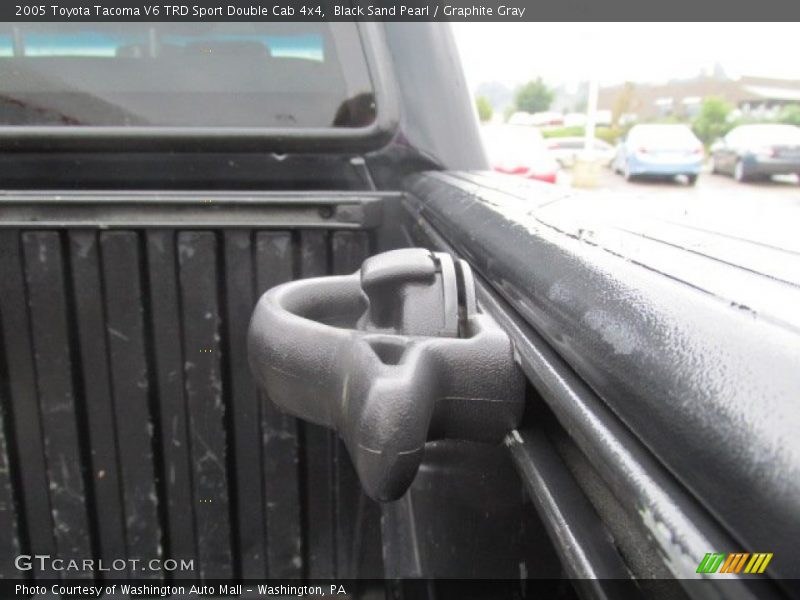 Black Sand Pearl / Graphite Gray 2005 Toyota Tacoma V6 TRD Sport Double Cab 4x4