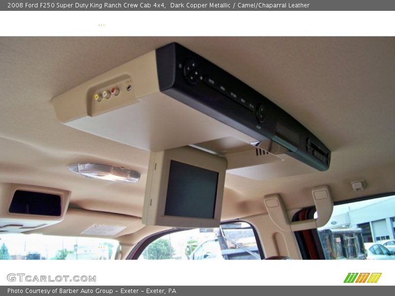 Entertainment System of 2008 F250 Super Duty King Ranch Crew Cab 4x4