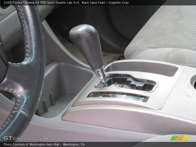 Black Sand Pearl / Graphite Gray 2005 Toyota Tacoma V6 TRD Sport Double Cab 4x4