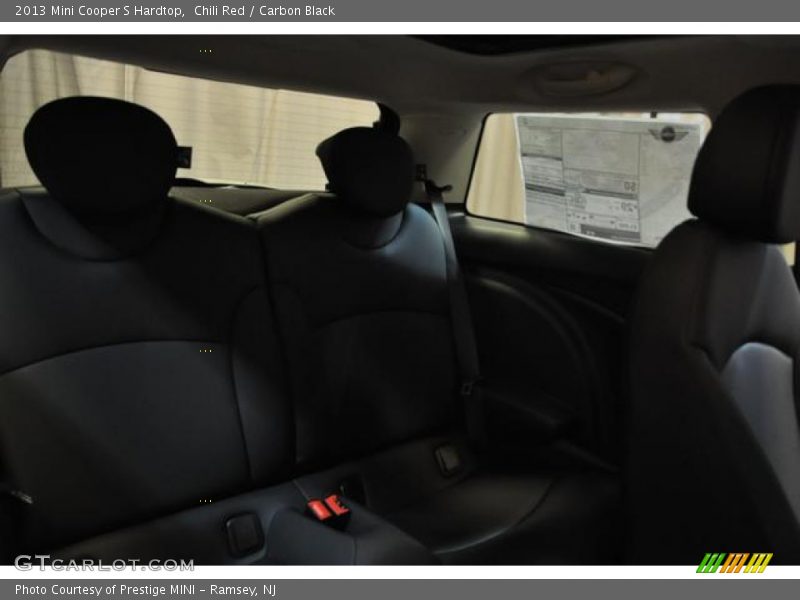 Chili Red / Carbon Black 2013 Mini Cooper S Hardtop