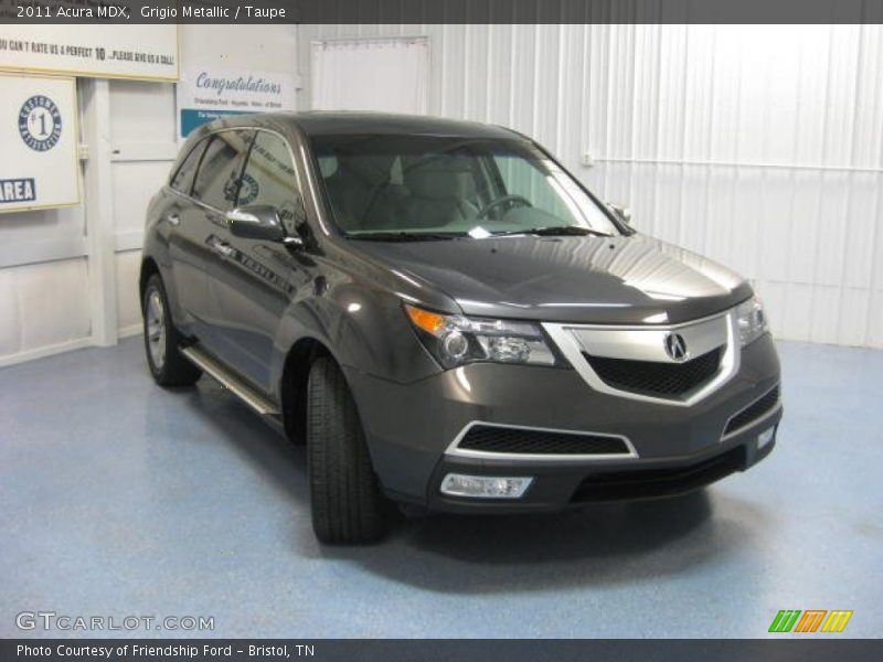 Grigio Metallic / Taupe 2011 Acura MDX