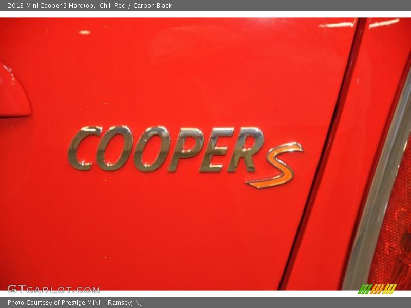 Chili Red / Carbon Black 2013 Mini Cooper S Hardtop
