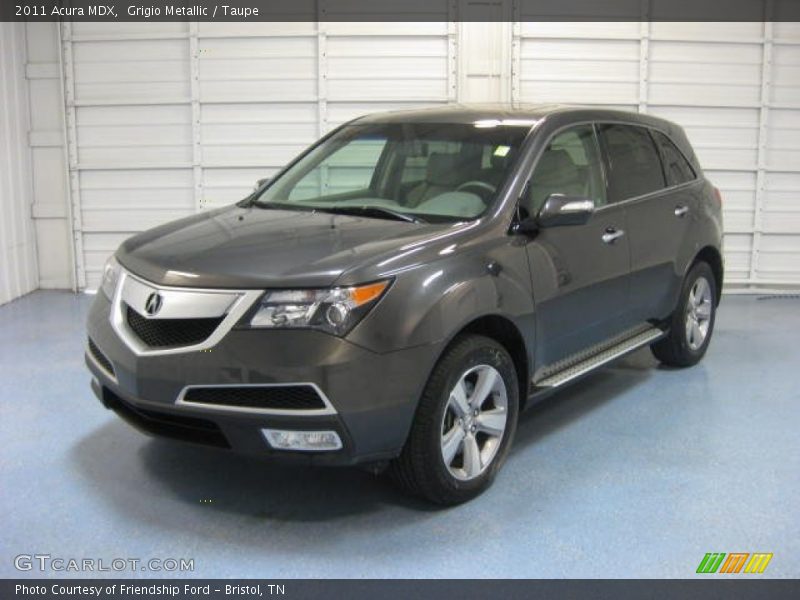 Grigio Metallic / Taupe 2011 Acura MDX