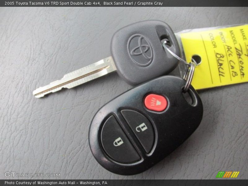 Keys of 2005 Tacoma V6 TRD Sport Double Cab 4x4