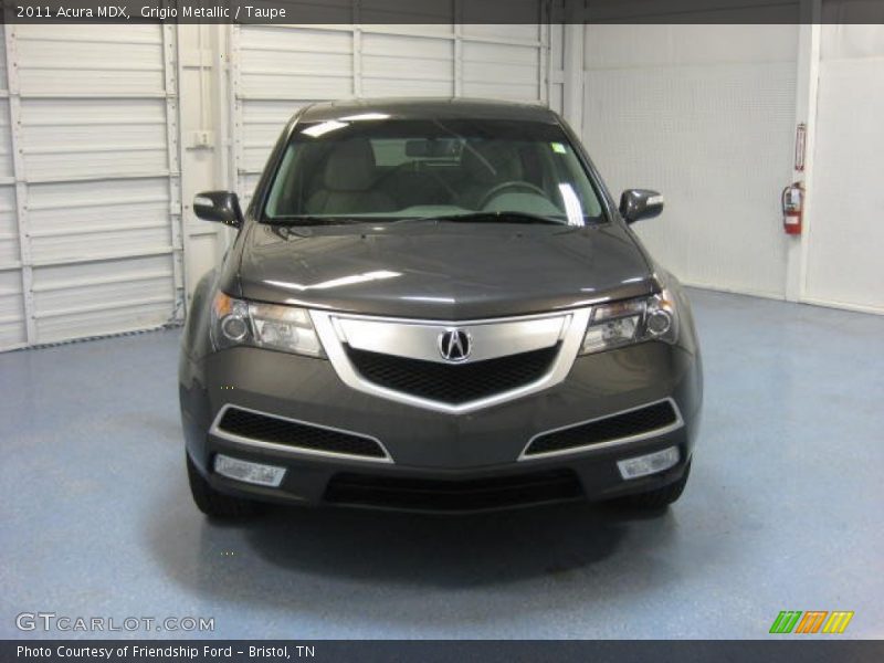 Grigio Metallic / Taupe 2011 Acura MDX