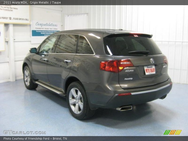 Grigio Metallic / Taupe 2011 Acura MDX