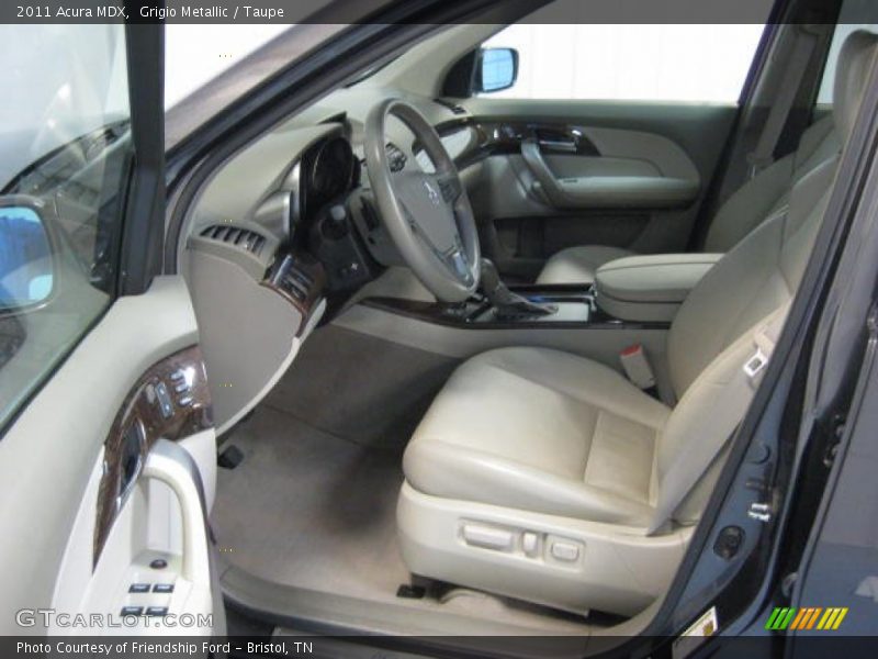 Grigio Metallic / Taupe 2011 Acura MDX