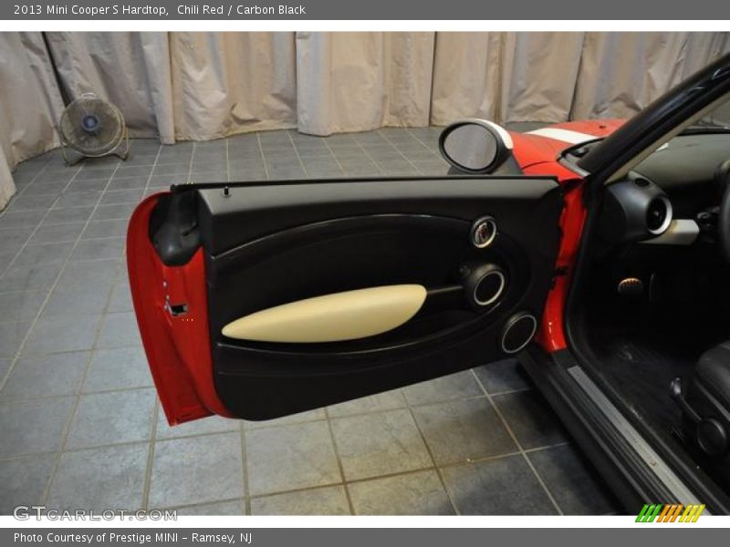 Chili Red / Carbon Black 2013 Mini Cooper S Hardtop