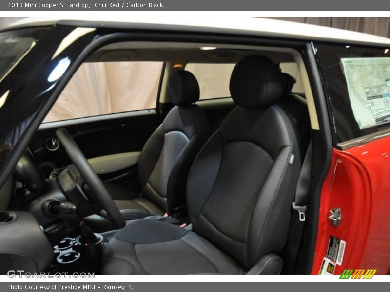 Chili Red / Carbon Black 2013 Mini Cooper S Hardtop