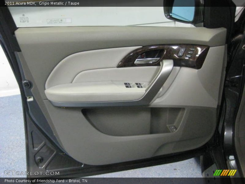 Grigio Metallic / Taupe 2011 Acura MDX