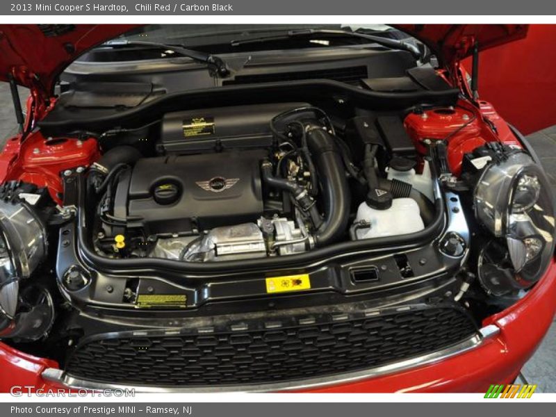 Chili Red / Carbon Black 2013 Mini Cooper S Hardtop