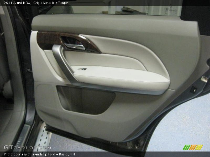 Grigio Metallic / Taupe 2011 Acura MDX