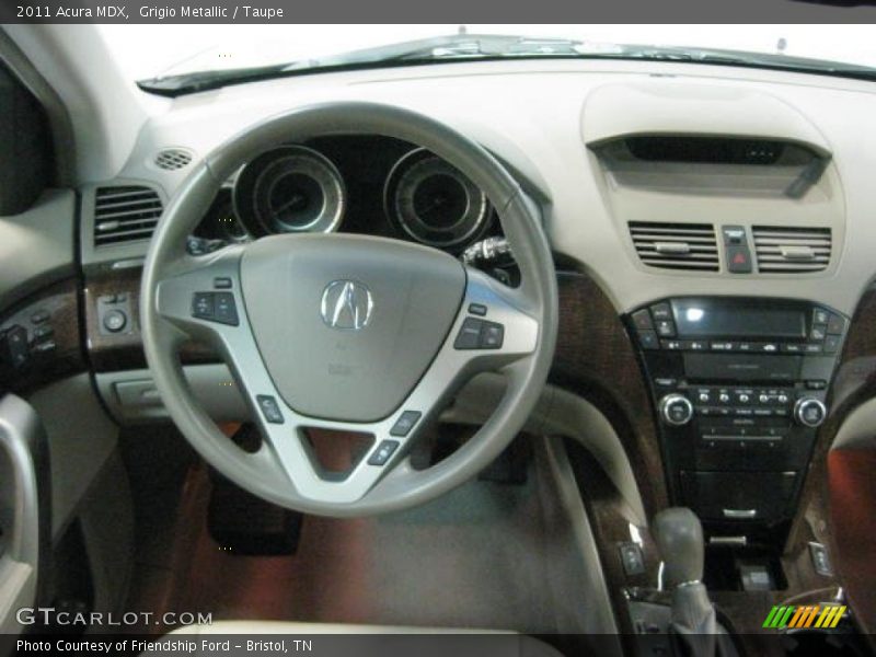 Grigio Metallic / Taupe 2011 Acura MDX