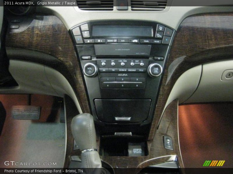 Grigio Metallic / Taupe 2011 Acura MDX