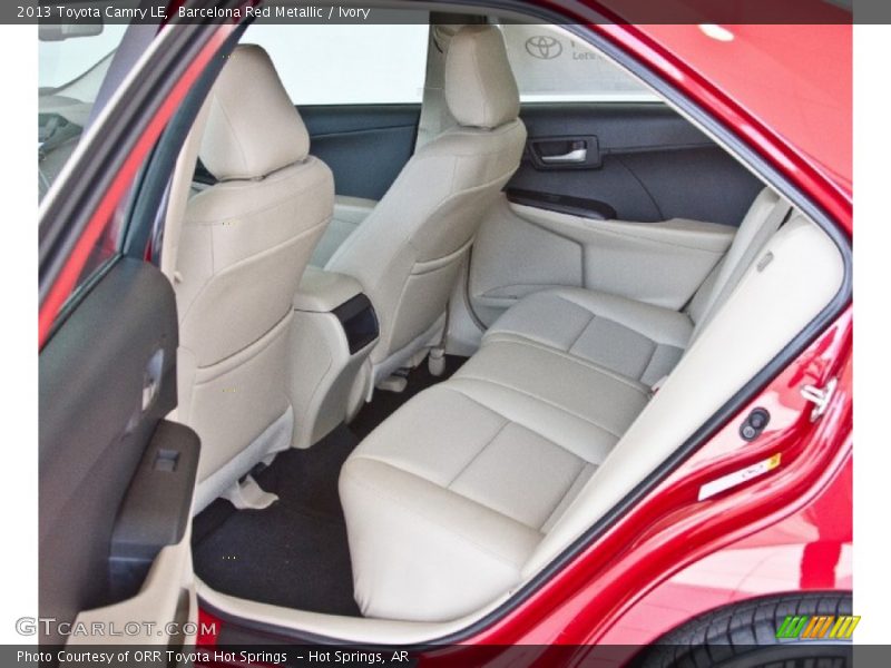 Barcelona Red Metallic / Ivory 2013 Toyota Camry LE