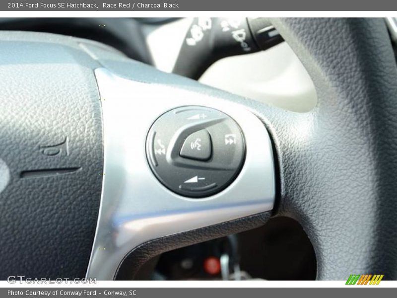 Race Red / Charcoal Black 2014 Ford Focus SE Hatchback