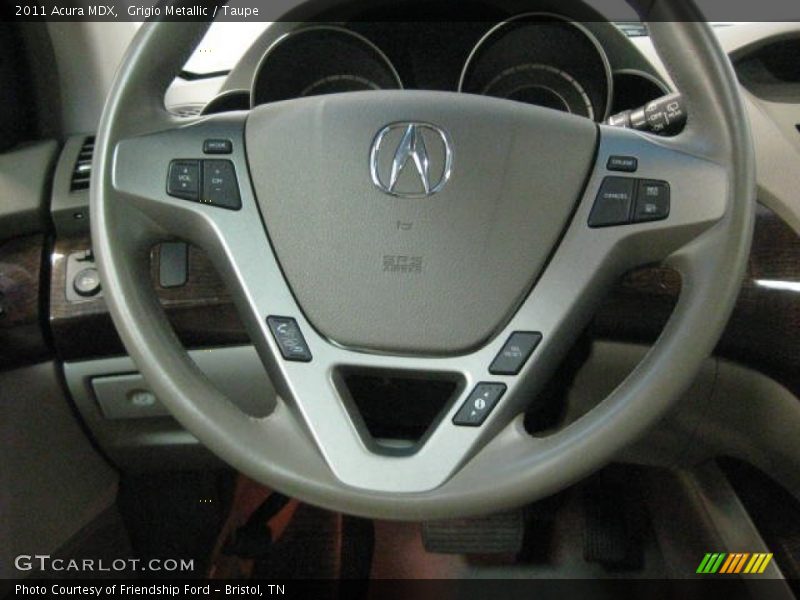 Grigio Metallic / Taupe 2011 Acura MDX