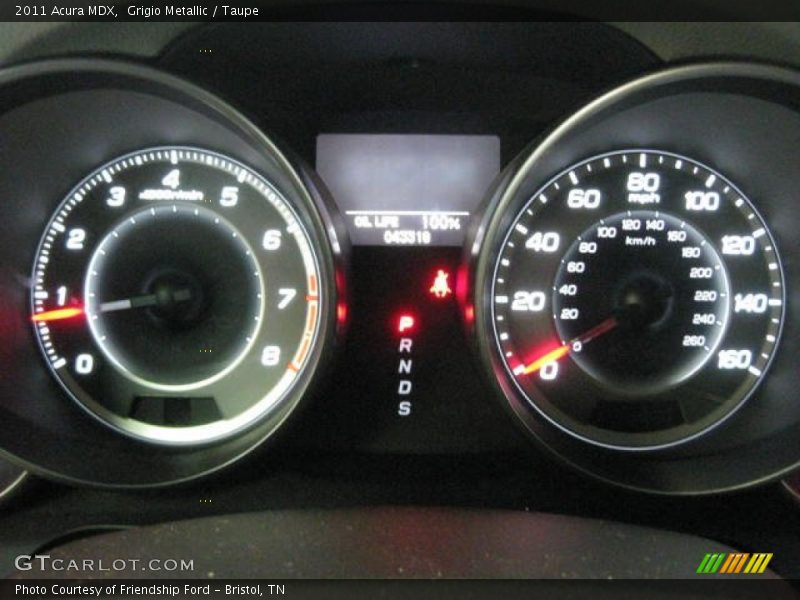Grigio Metallic / Taupe 2011 Acura MDX