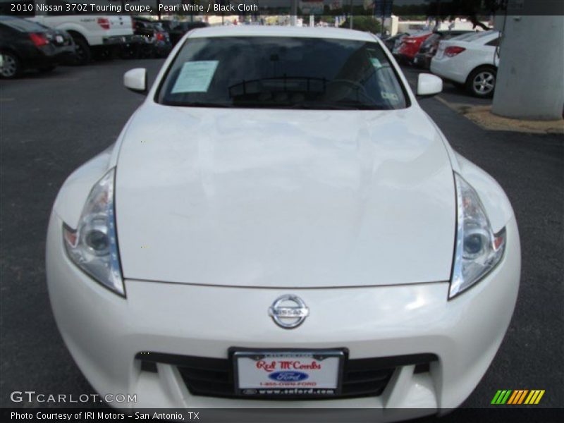 Pearl White / Black Cloth 2010 Nissan 370Z Touring Coupe