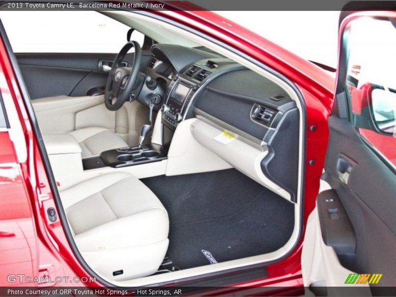Barcelona Red Metallic / Ivory 2013 Toyota Camry LE