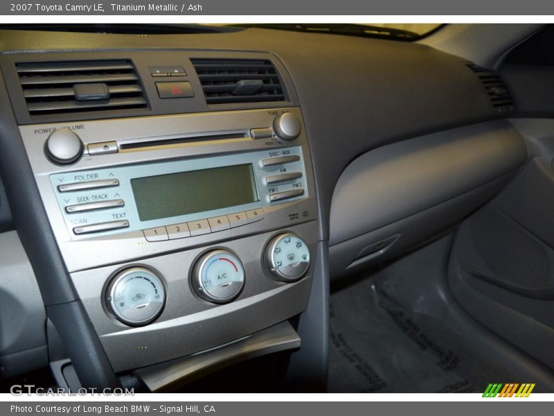 Titanium Metallic / Ash 2007 Toyota Camry LE