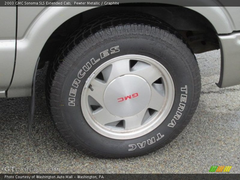  2003 Sonoma SLS Extended Cab Wheel