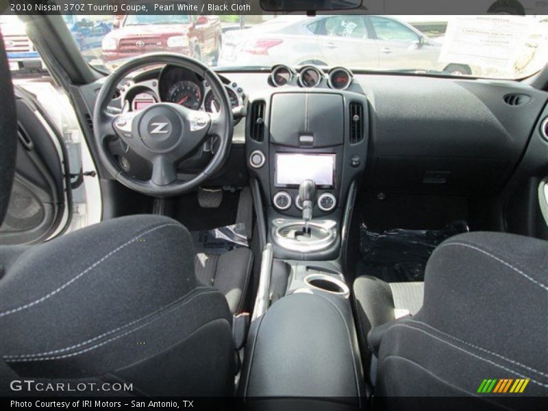 Pearl White / Black Cloth 2010 Nissan 370Z Touring Coupe