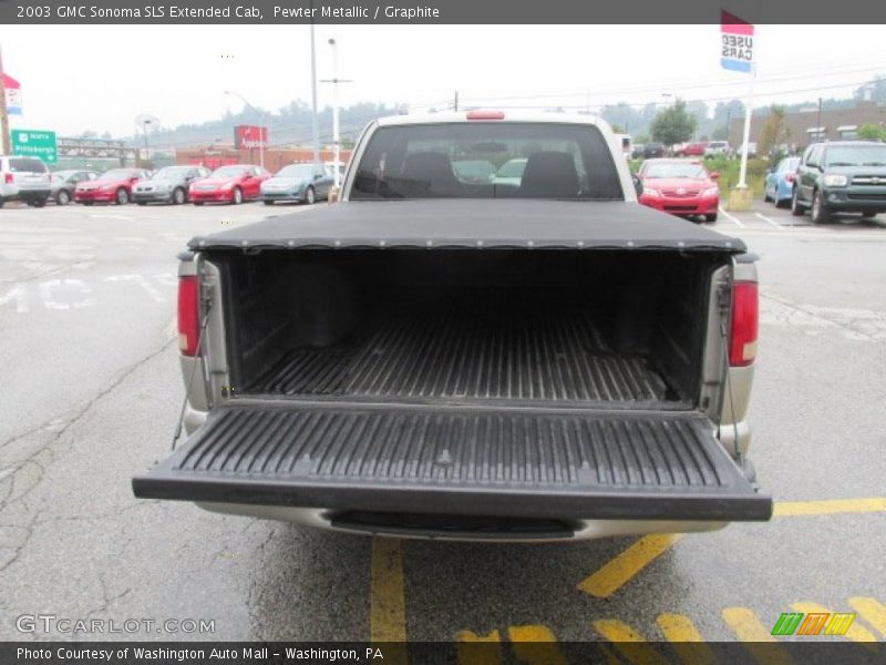 Pewter Metallic / Graphite 2003 GMC Sonoma SLS Extended Cab
