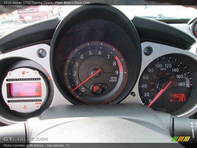  2010 370Z Touring Coupe Touring Coupe Gauges
