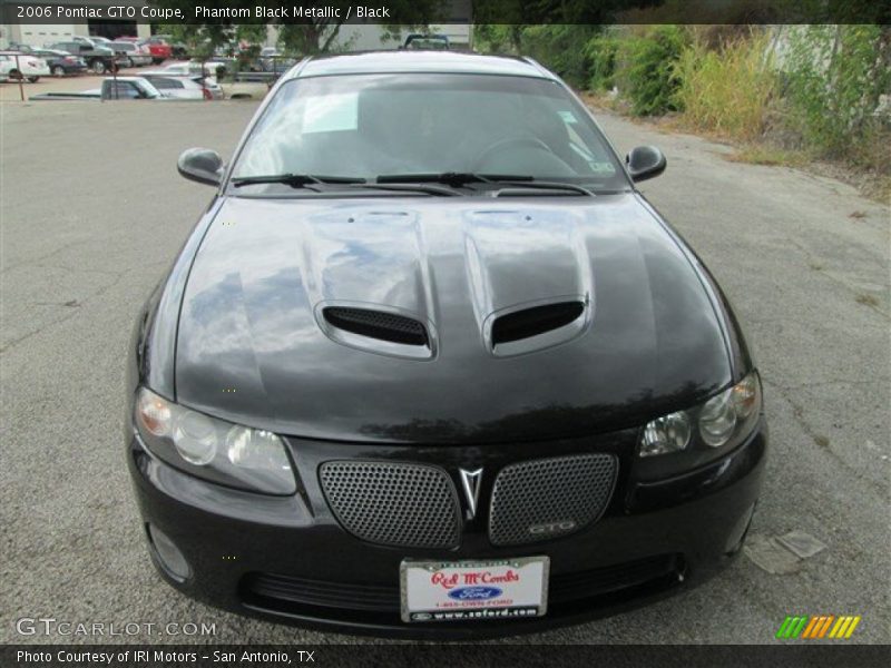 Phantom Black Metallic / Black 2006 Pontiac GTO Coupe