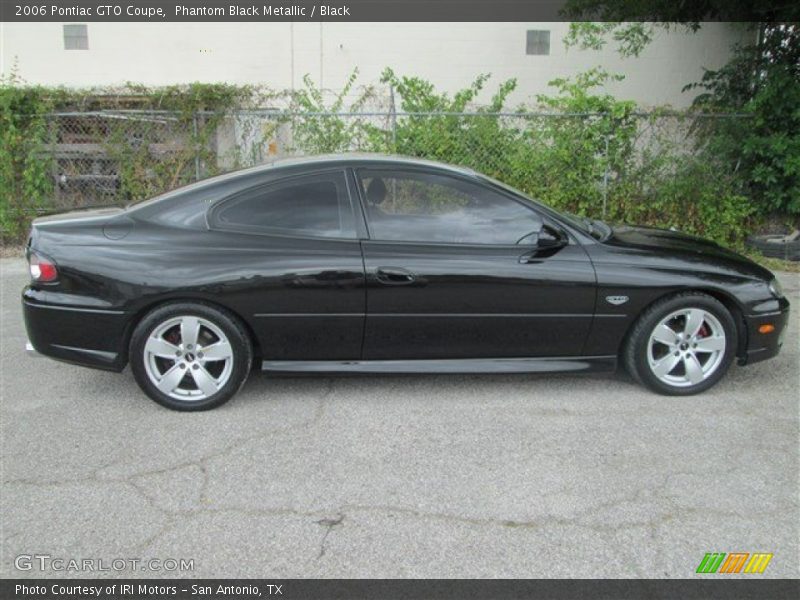 Phantom Black Metallic / Black 2006 Pontiac GTO Coupe