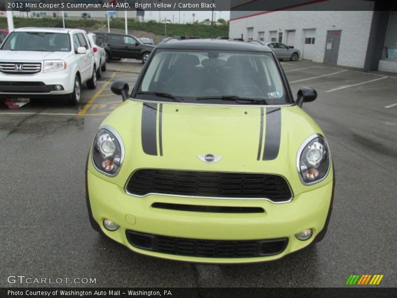  2012 Cooper S Countryman All4 AWD Bright Yellow