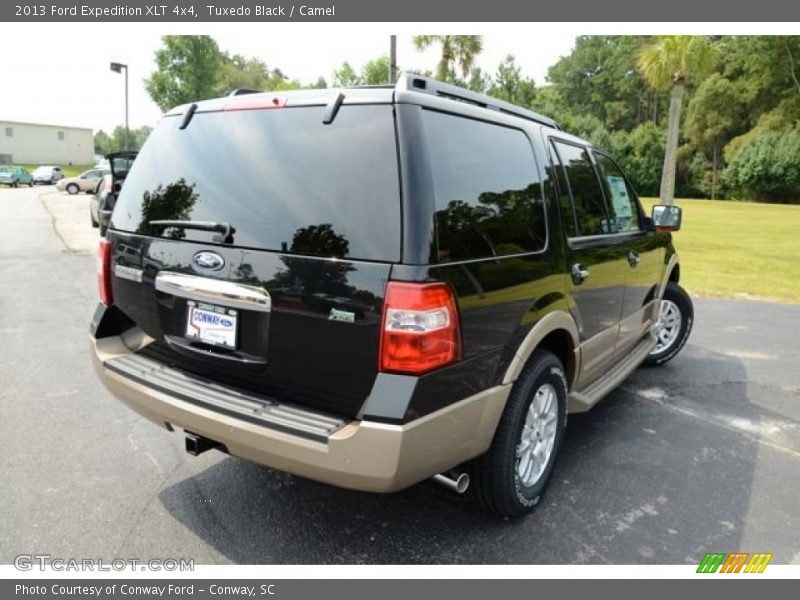 Tuxedo Black / Camel 2013 Ford Expedition XLT 4x4