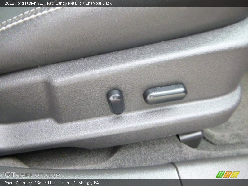 Red Candy Metallic / Charcoal Black 2012 Ford Fusion SEL