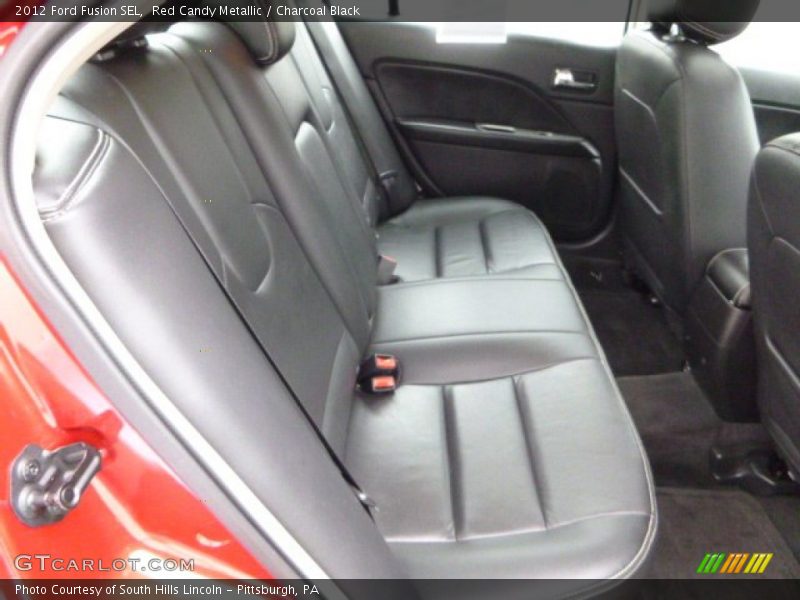 Red Candy Metallic / Charcoal Black 2012 Ford Fusion SEL