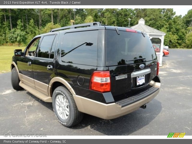 Tuxedo Black / Camel 2013 Ford Expedition XLT 4x4